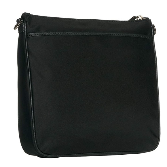 Michael Kors Black Jet Set Large Nylon Gabardine Messenger Bag - Picture 7 of 13